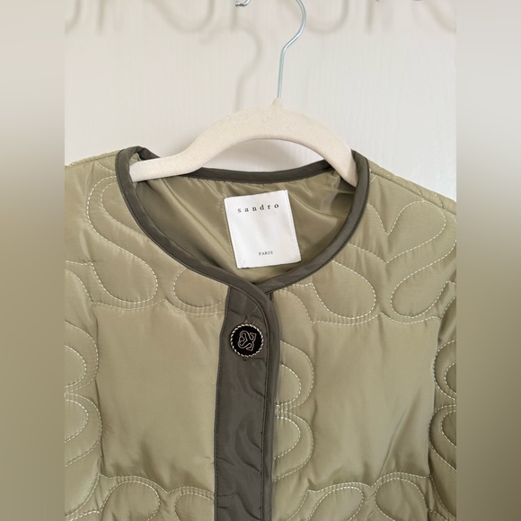 NWT Sandro Quilted Jacket - Picture 4 of 7